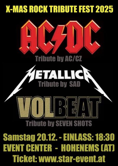 X-MAS ROCK TRIBUTE FEST 2025